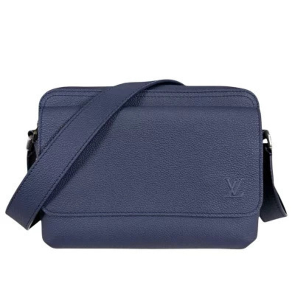 Louis Vuitton Boarding Messenger Aerogram Shoulder Bag Navy Blue